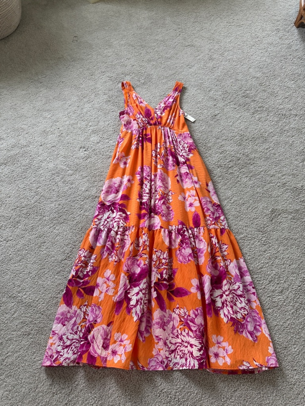 Anthropologie tiered maxi dress in size S.